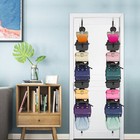 Cap Rack 16 Baseball Hats Visors Door Wall Hanger Holder Hook Storage Organizer