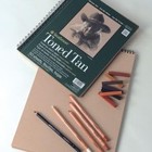 Strathmore 400 Series Sketch Pad  Toned Tan  5 5x8 5 Inch  5 5x8 5  Tan 