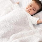 Plush Baby Blanket For Boys Girls   Fleece Baby Blanket Super Soft Warm 33x43 