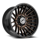  set-4  Xf Off-road Xf-234 20x10 8x165 1 8x170 -12mm Black Bronze Ddt Wheels 20