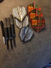 Harrows 80  Tungsten Nickel Three 23g Steel Tip Darts With Case