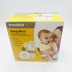 Medela Swing Maxi Double Electric Breast Pump Portable Usb Charger  Open Box