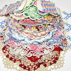 Vintage Hand Crocheted Doilies Runners Lot Of 26 Handmade Linens