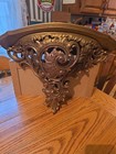 Vintage Syroco Hollywood Regency Gold Shelf