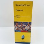 Rosetta Stone French Level 1 Language Learning Software Pc Mac Complete Box