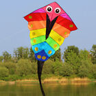 98inch Spotted Fish Long Tail Kite  Outdoor Fun Sports Toys Single Line Color