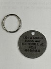 Stainless Steel Pet Id Tag Dog Cat Personalized Front   Back Engraving 1 2  Dia 