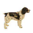 Mortens Studio Springer Spaniel Dog Figurine Vintage Chicago Marked