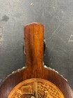 Vintage Wood   Embossed Copper Fireplace Bellow