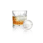 Ice Cube Maker  Mould Round Tray For Party Whisky Bar 2 Ball Silicone Mold Spher