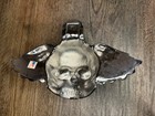   like New   John Ketner Motorcycle Horn Skull Cover  Fits Hd Softail Deluxe