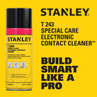 Stanley T243 Special Care Electronic Contact Cleaner Spray  10 2 Oz   12 Pack
