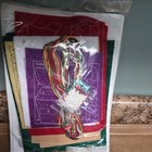Bucilla Felt Applique Teddy s Christmas Stocking Kit 18 Inch Personalization New