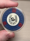  5 Las Vegas Horseshoe Club 1950 Navy Arodie Mold Casino Chip - Rare  Obsolete