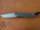 Chris Reeve Umnumzaan Glass Blasted - Mefp Frag Pattern   Tanto Magnacut