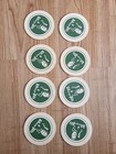 Bitburger Pils Beer Paper Drink Coasters  Set Of Eight  Unused  Vintage