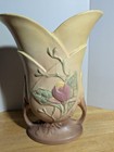 Vintage Hull Art Pottery Magnolia Matte Vase  11    Tall