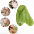 Gua Sha Jade Stone Massage Tools Holistic Skin Energy Care Healing Reiki Gift