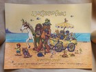 Widespread Panic Poster Gold Spusta Summer Tour Jackson Missoula Bend Oakland La