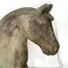 Antique Metal Horse Primitive Weathervane Piece Shabby Worn