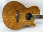 Ibanez Aes10eam1202 Cutaway Acoustic Electric Guitar Amber Finish  wmp015838 