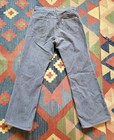 Vtg 60s 70s Big E Levis For Gals Hickory Stripe Bellbottom Denim Jeans Hippie M