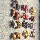 Authentic Littlest Pet Shop Lps Assorted Mixed Animals Lot Of 12 Pets