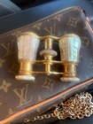 Lemaire Fab Paris Mother Of Pearl Brass Opera Glasses