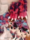 Handmade Fursuitpadded Pants   Feet Paws  Unfinished Hands  Bad Quality Shirt Xl