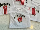 Jim Beam Mini Football Hockey Jersey Whisky Bourbon Bottle Covers Lot   80 -read