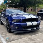 Fits 10-14 Ford Mustang Front Bumper Cover Gt500 Style Conversion With Grill Lip