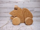 Vintage Handmade Wooden Wood Frog Pull Toy Bouncing Sunflower Shop 6 1 2 
