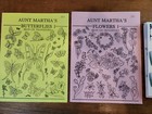 Vintage Mixed Lot Of Aunt Marthas Hot Iron Embroidery Transfers