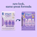 Johnson s Baby Sleepy Time Gift Set With Calming Bedtime Bath  Small  Purple