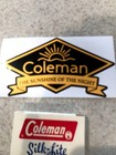 New Nos Coleman Lantern Silk Lite Mantles  6-pack Plus Stickers 3 Inch And Six
