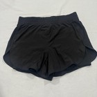 Avia Girls Black Athletic Pull-on Shorts Elastic Waist L g  12-14 