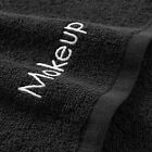 Makeup Removal Towels  6 Pack  - Embroidered 11 X 17 Cotton Fingertip Towel