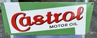 Vintage Castrol Motor Oil Porcelain Enamel Sign  17   x 6 1 2     Rare