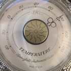 Vtg Springfield Instrument Co Inc Thermometer 5  X  3 3 4  Made In The Usa