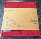 Norwex Enviroscrub - Brand New - Set Of 3 - Holiday Red Forest Green Cranberry