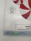 Disney 15  Hanging Mickey Mouse Peppermint Led Light Christmas Holiday New Nib