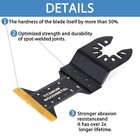 20pcs Oscillating Multi Tool Saw Blades Wood Metal Cut Cutter For Dewalt Fein
