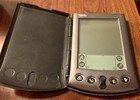 Palm Vx Handheld Pda Portable Slim In Hard Case No Charger Untested Vintage