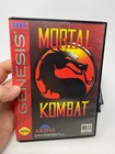 Sega Genesis Cib Complete Game Lot - Mortal Kombat 1   2