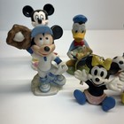Vintage Mickey Mouse Schmid Figurine Lot Disney