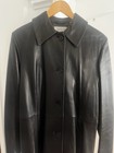 Calvin Klein Vintage Lamb Leather Jacket Size M