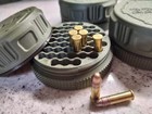 3-22 Lr Cartridge Mini Ammo Box Storage Case   Holds 55 Rounds Ea  Screw On Lid 