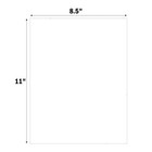 Full Sheet Address Shipping Label 8 5  X 11  Labels For Laser   Ink Jet Printers