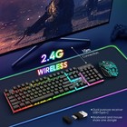 Ziyoulang T3 Wireless Rgb Gaming Keyboard Mouse Set   Cy907 Headset Combo For Pc