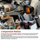 Turn Signal Lens Cover Indicator Cap For Harley Sportster Xl Softail Fatboy Dyna